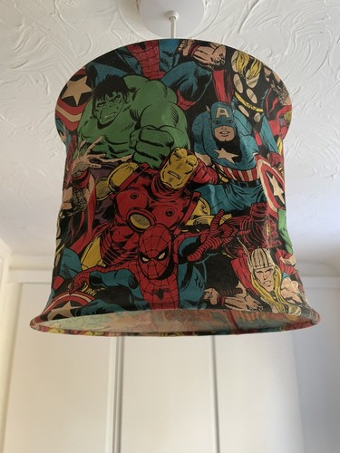 Avengers fabric light shade - fabric,