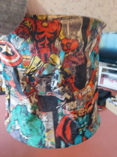 Avengers fabric light shade - avengers,